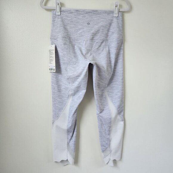 NWT Lululemon Wunder Under Crop II (Roll Down Mesh) 10 - Picture 3 of 8